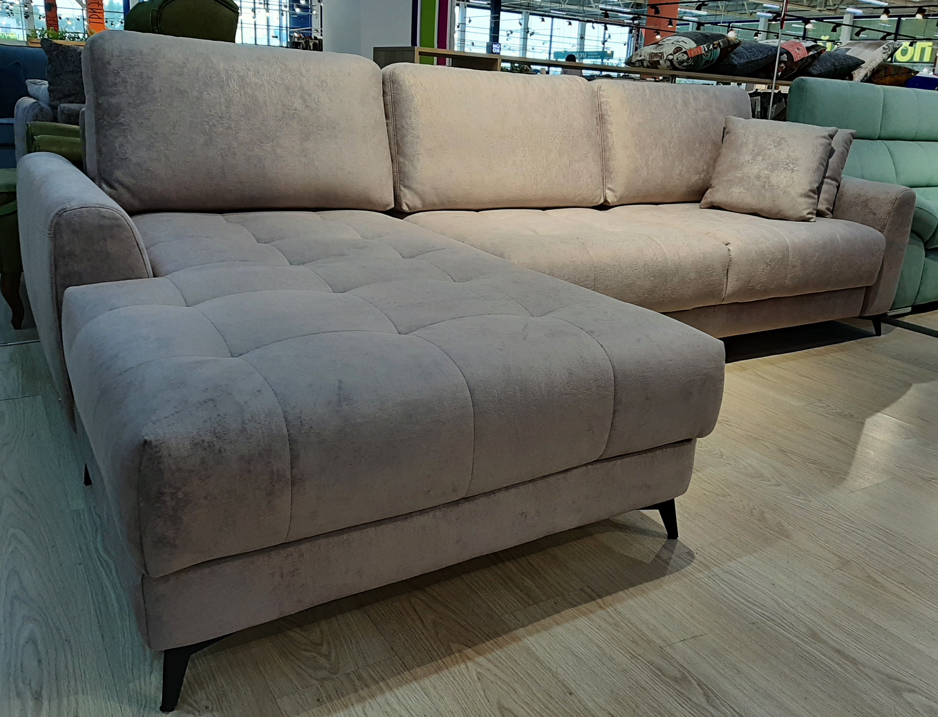 Угловой диван Монако с канапе 85/19, , - купить в Москве по цене от 123 790руб. в интернет-магазине Home Collection