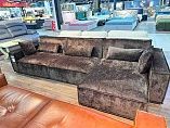 Модульный диван Мюнхен с канапе Sher brown Аутлет Outlet