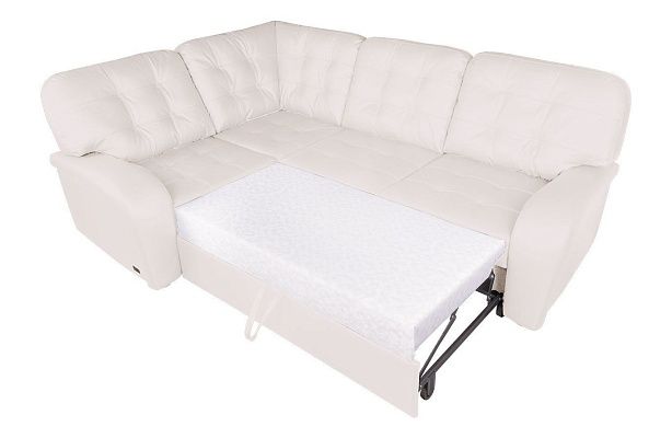 Диван Сидней с тумбой Grann Madras Lotys White