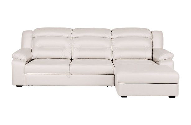 Диван Денвер с канапе Grann Madras Lotys White