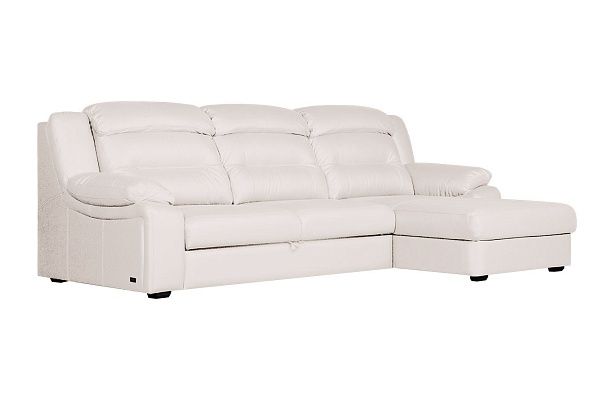 Диван Денвер с канапе Grann Madras Lotys White