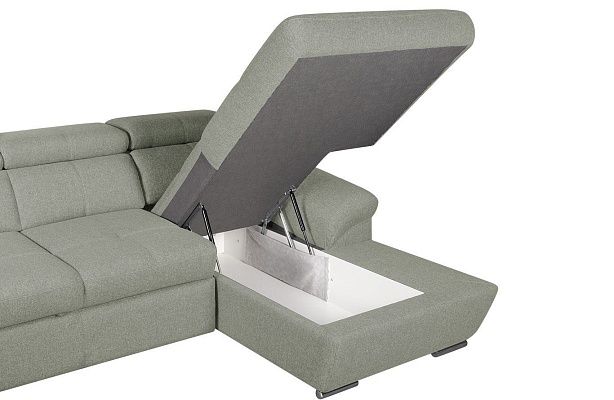 Диван Капри с канапе 260 Gunnared Lignt Green