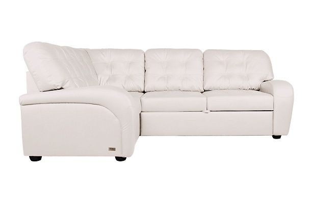 Диван Сидней с тумбой Grann Madras Lotys White